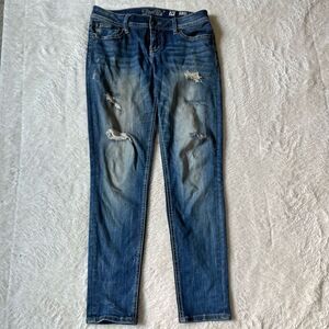 Vintage Y2K Miss Me Signature Skinny Ankle Distressed Women’s Jeans